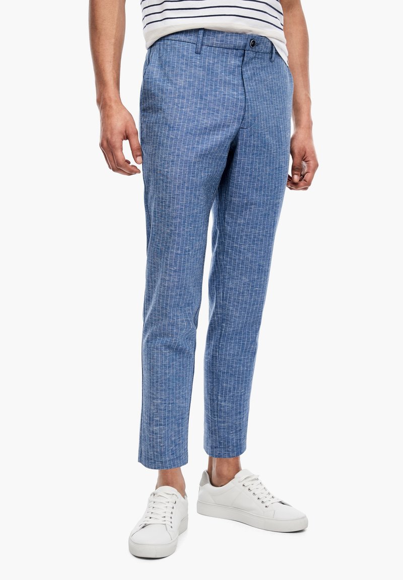 s.Oliver BLACK LABEL Kalhoty - blue