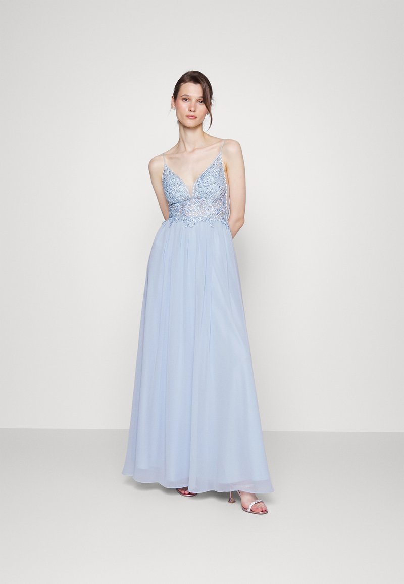 Mascara - Occasion wear - baby blue, Enlarge