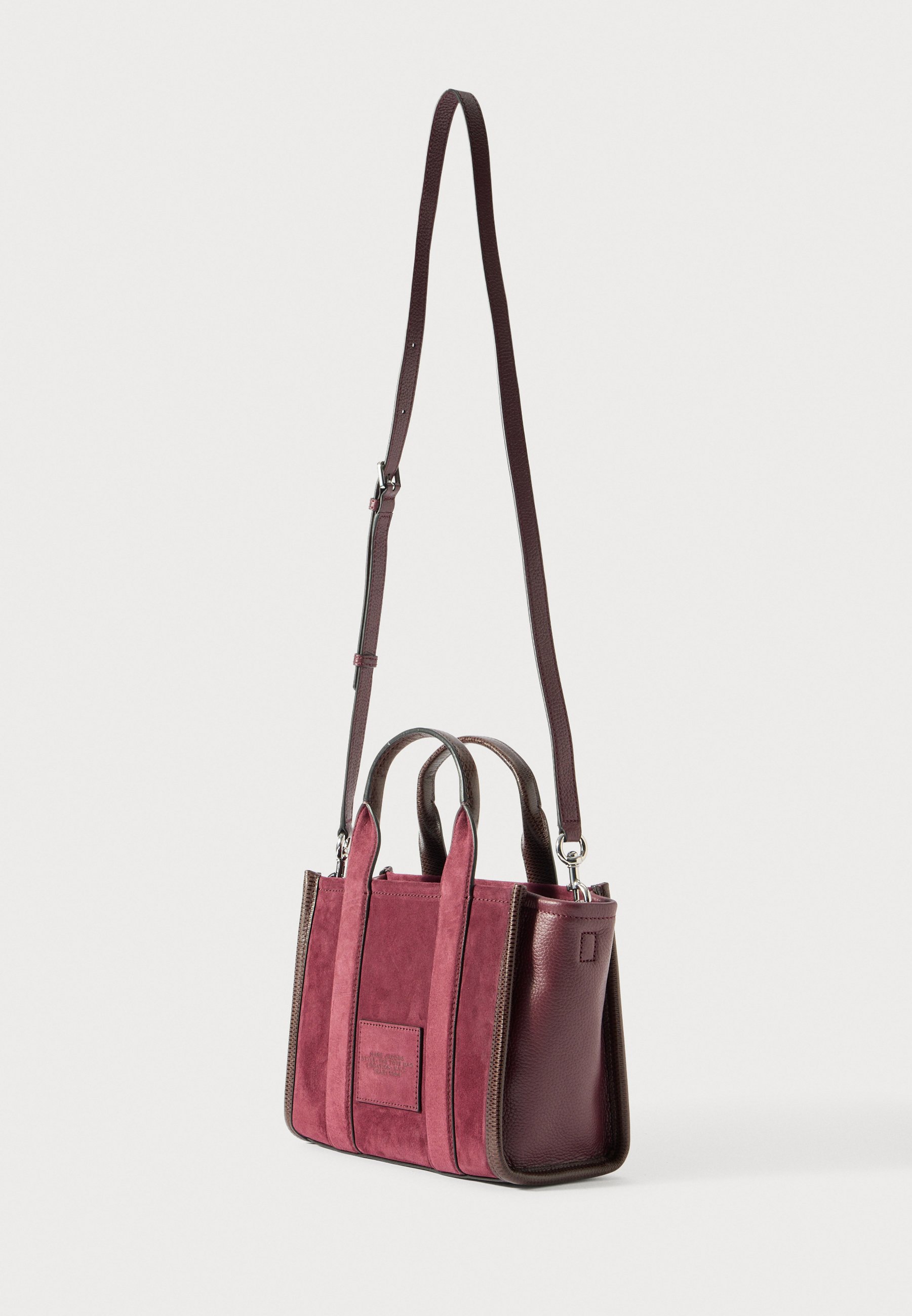 MARC JACOBS THE SMALL TOTE - Handbag - dark plum/dark purple