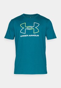 FOUNDATION - Sporta krekli - hydro teal/white