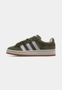 CAMPUS 00S UNISEX - Treniņu apavi - olive strata   cloud white   off white