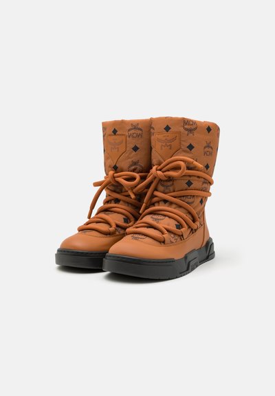 MCM SKYWARD - Winter boots - cognac