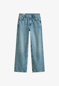 Unausgewählt, semi light blue broken in