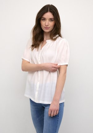 Button-down blouse - snow white