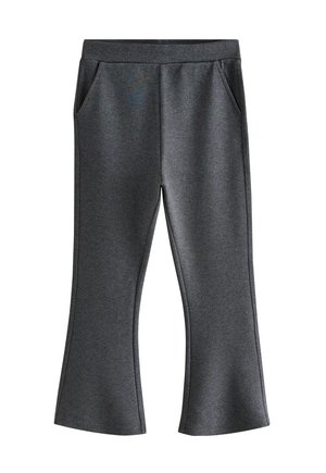 REGULAR FIT - PULL-ON RICH STRETCH FLARED. - Tamprės – kelnės - grey