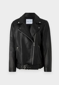SAWINONA - Usnjena jakna - black