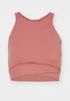 TWIST BRA - Sportmelltartó könnyű sportoláshoz - canyon pink