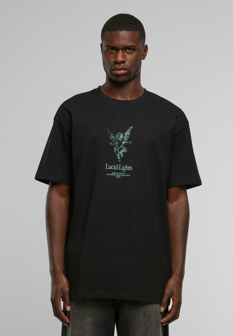 Upscale by Mister Tee - LUCID LIGHTS HEAVY  - Print T-shirt - black, Enlarge