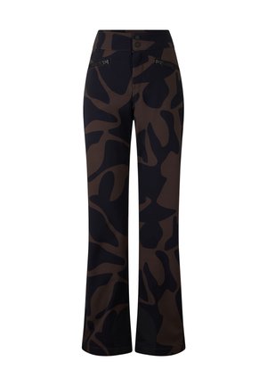 IREEN - Pantalons de ski - chocolate schwarz