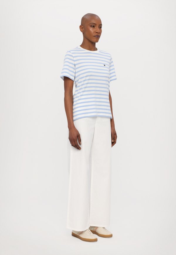 SATRAPO - Print T-shirt - azzurro3