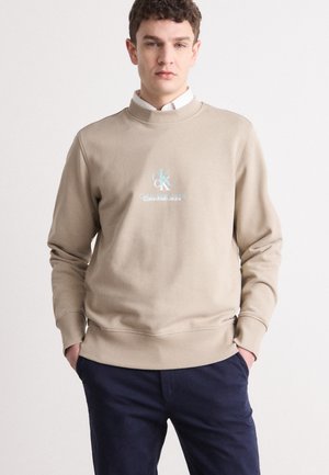 SHADOW LOGO CREW NECK - Sweater - aluminum