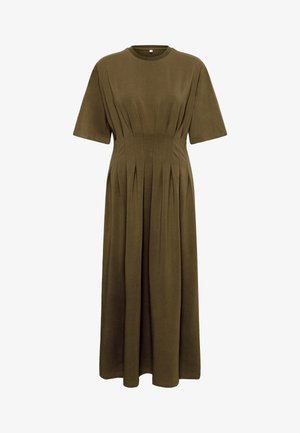 Gestuz, INEZ LONG DRESS - Maxikjoler - military olive