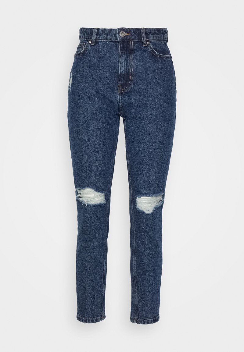 Only Petite Slim fit jeans blauw denim/bluedenim