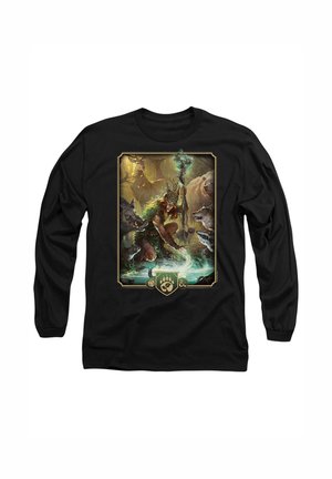 DUNGEONS DRAGONS - DRUID KEY ART - Long sleeved top - black