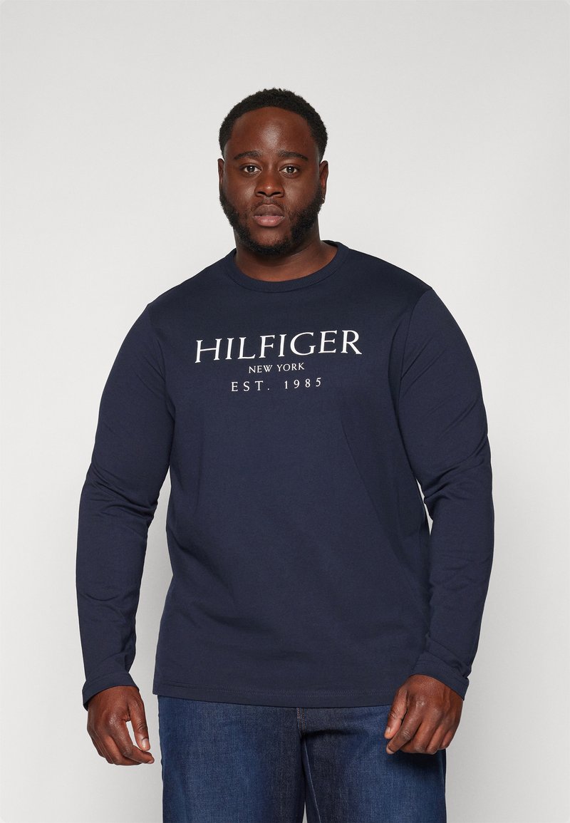 Tommy Hilfiger BIG TEE - Langarmshirt - desert sky
