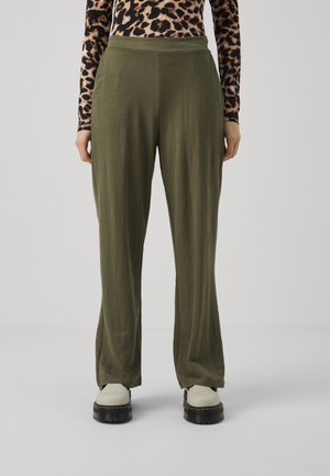 PCKINDA PANTS  - Pantaloni - kalamata