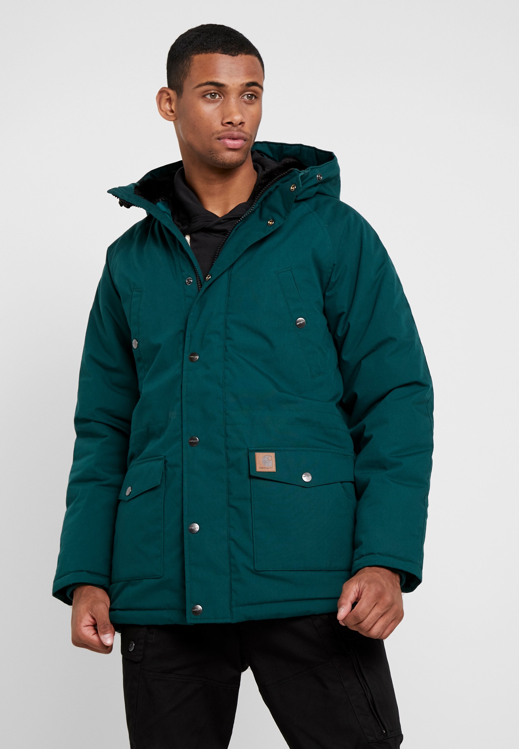 Carhartt WIP TRAPPER Vinterjacka dark firblack Zalando.se Carhartt WIP TRAPPER Vinterjacka dark firblack Zalando.se