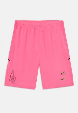 KYLIAN MBAPPE UNISEX - Pantalón corto de deporte - hyper pink/black/metallic gold coloured