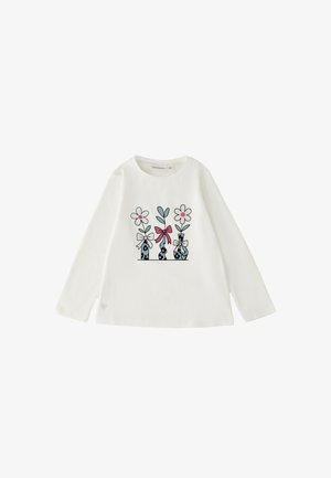 Sarabanda, LONG SLEEVE SHIRT - Maglietta a manica lunga - ecru
