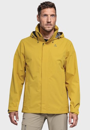 Schöffel WANDER GMUND M - Waterproof jacket - gelb