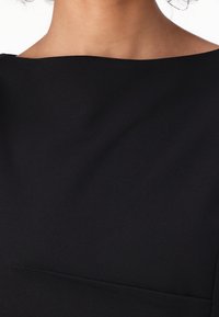 Calvin Klein GATHERED DRESS - Šaty do práce - black