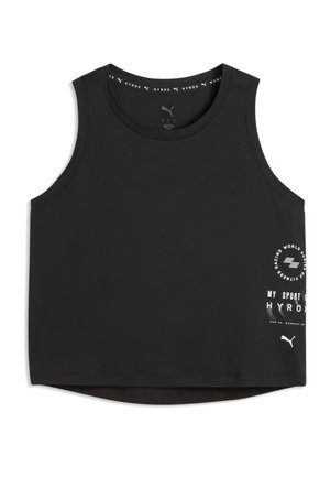 HYROX CLOUDSPUN THERMOADAPT CROP  - Top - black
