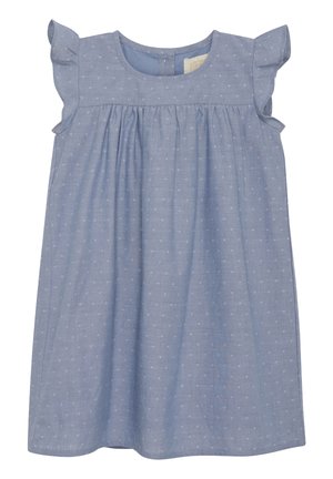 Creamie CHAMBRAY DOT - Jurk - blue denim
