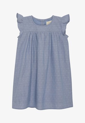 Creamie CHAMBRAY DOT - Jurk - blue denim