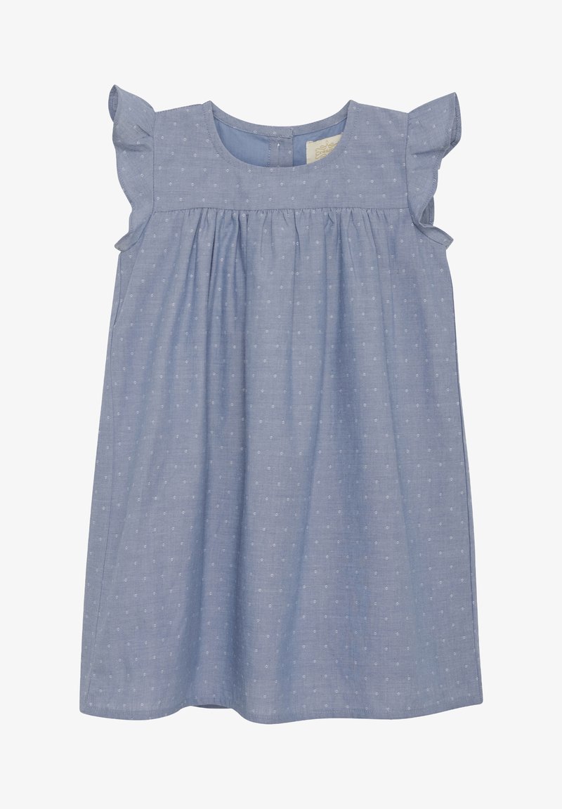 Creamie CHAMBRAY DOT - Vardagsklänning - blue denim