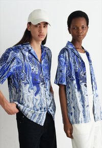 Carlo Colucci UNISEX - Overhemdblouse - blau