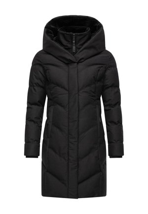 Ragwear, STEPP NATALKA COSY - Talvemantel - black