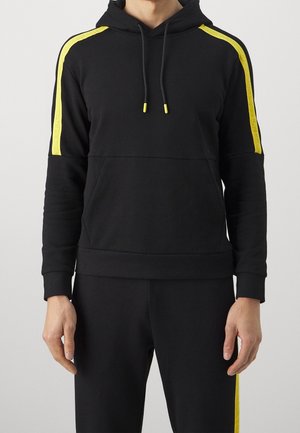 Jersey con capucha - black