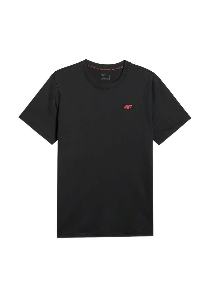 4F TSHIRT M3341 - T-Shirt basic - black/schwarz - Zalando