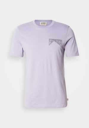 Scotch & Soda REGULAR FIT LEFT CHEST LOGO - Potiskana majica - languid lavender