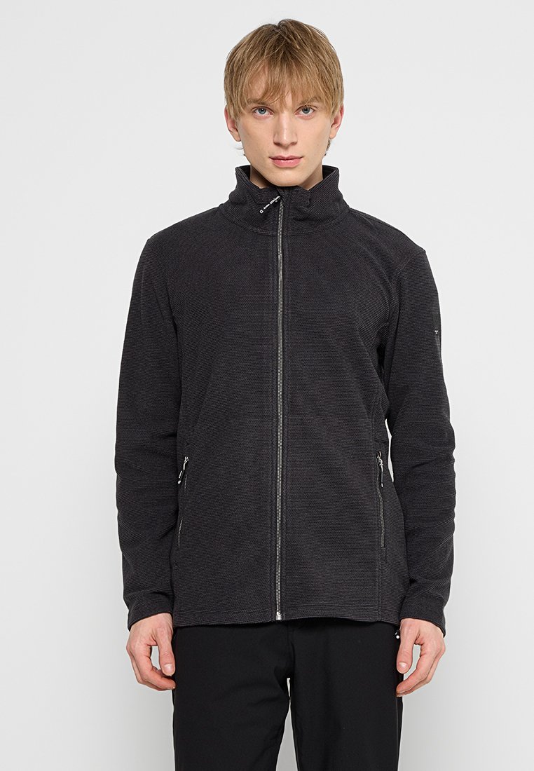 Killtec Sweater met rits zwart