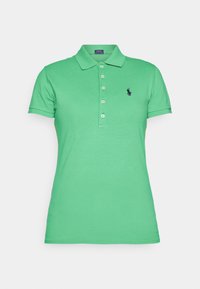 SLIM FIT STRETCH POLO SHIRT - Poloskjorter - tiller green