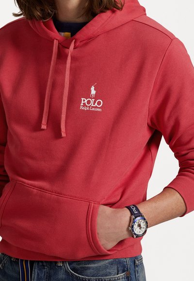 Polo Ralph Lauren LOGO FLEECE HOODIE - Kapucnis pulóver - sunrise red