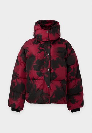 KARL LAGERFELD, ESSENTIAL PUFFER JACKET - Пухено яке - rouge