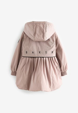 Baker by Ted Baker REGULAR FIT - SHOWER RESISTANT PLEATED RAINCOAT  - Regenjacke / wasserabweisende Jacke - oyster