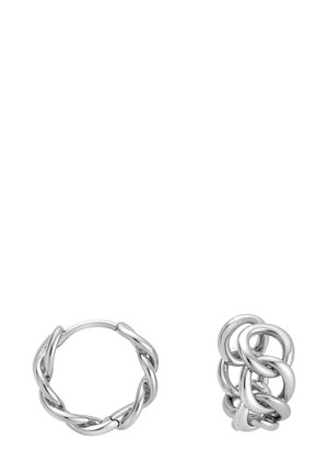 CABLE - Øreringe - silver-coloured