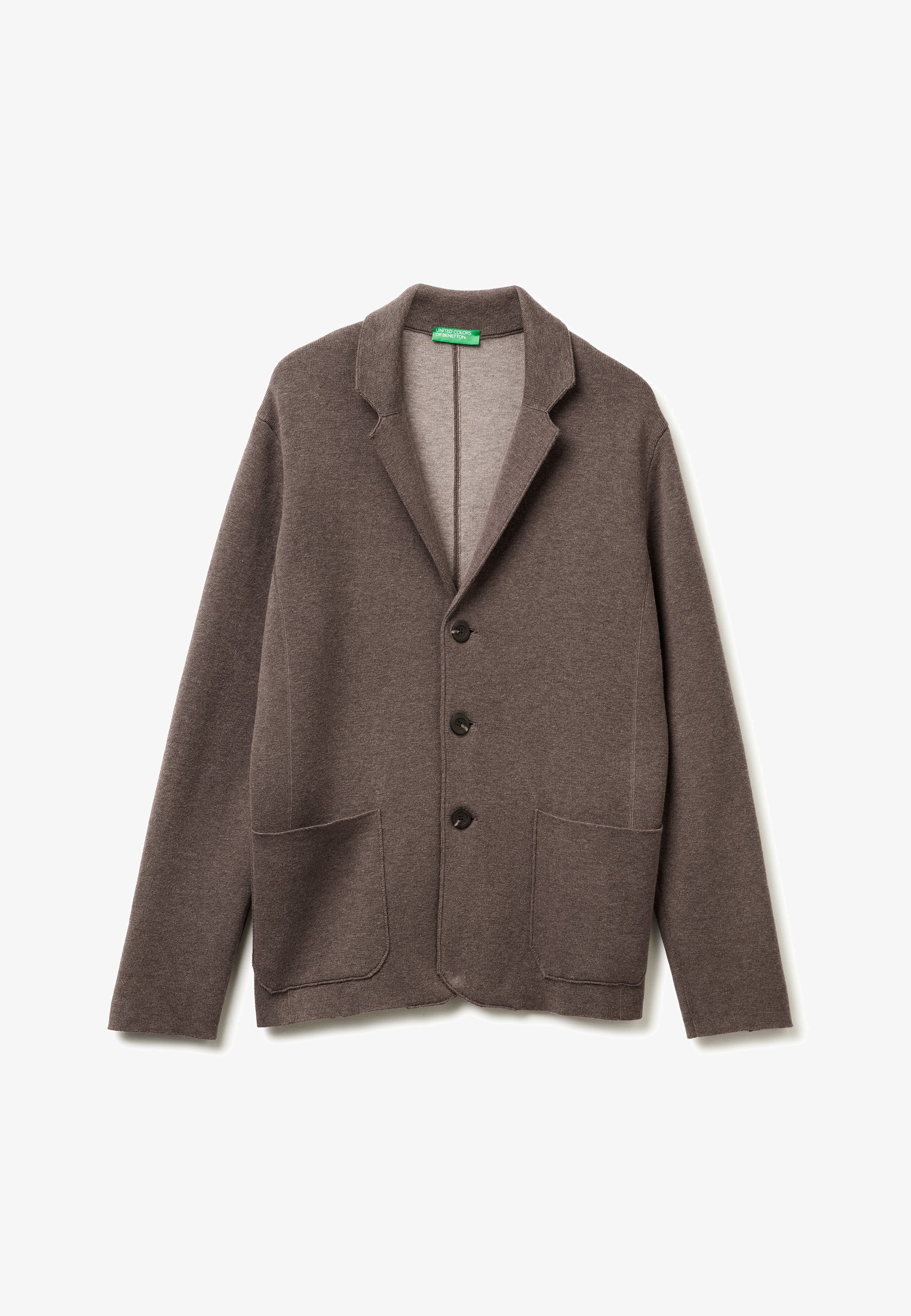 Cardigan Benetton Maglia Natale Sweater Lupetto Uomo Benetton