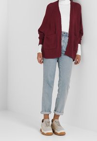 Hollister Co. Strickjacke - bordeaux