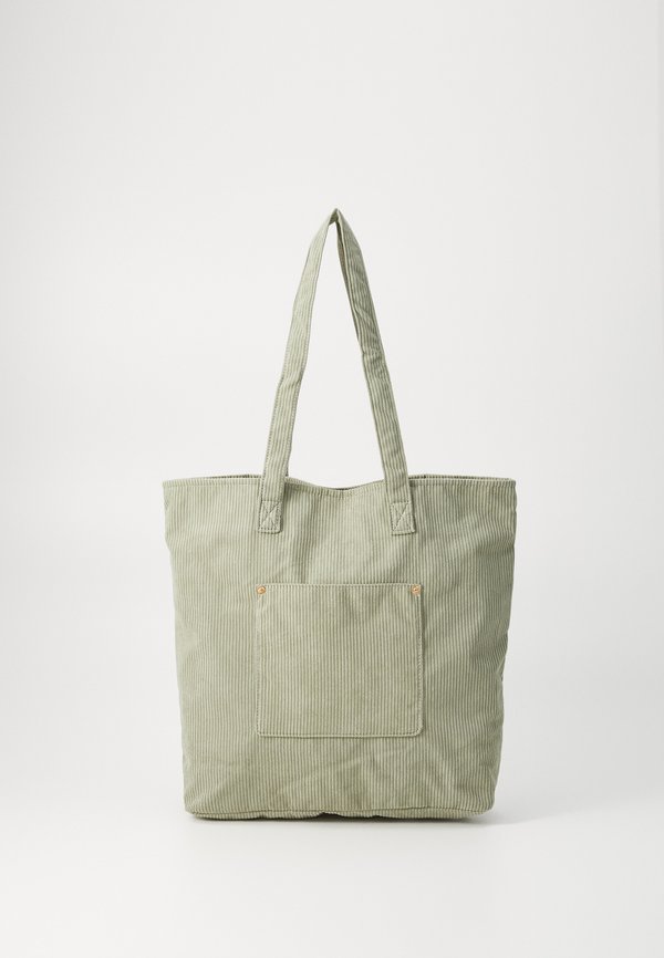 CORDUROY - Tote bag - mint2