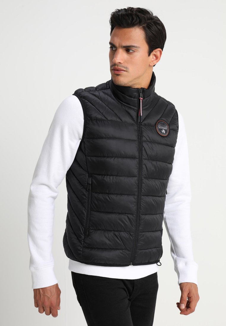 Napapijri AERONS VEST Vest blacksvart Zalando.no Patagonia Vest blacksvart Zalando.no