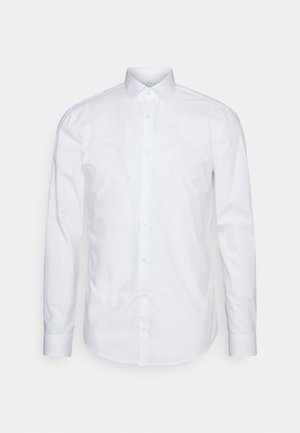 CONTRAST SLIM SHIRT - Camicia elegante - white