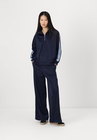 Pieces PCGRACE HALF ZIP - Ikdienas džemperis - maritime blue