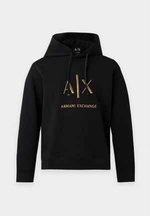 Armani Exchange, HOODIE EDITION - Sweat à capuche - black