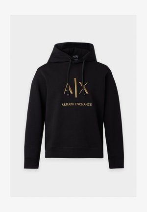 Armani Exchange, HOODIE EDITION - Sweat à capuche - black