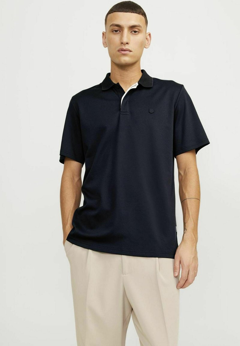 Jack & Jones PREMIUM - EINFARBIG - Polo majica - night sky, Povečajte