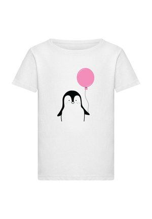 PENGUIN  - Tričko s potlačou - white